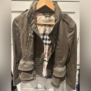 Burberry Brit Peplum Jacket